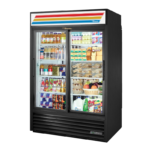 True Refrigeration GDM-47RL-HC-LD_BL Refrigerated Merchandiser Pass Thru
