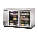 True Refrigeration TBB-2G-S-HC-LD Back Bar Cooler Two-section 58-7/8"W