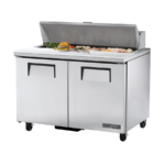 True Refrigeration TSSU-48-12-HC Sandwich/Salad Unit (12) 1/6 Size (4"D) Poly Pans