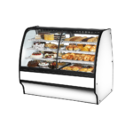 True Refrigeration TGM-DZ-59-SC/SC-W-W Glass Merchandiser Dual Zone (dry/refrigerated)