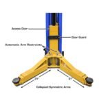 Atlas Platinum PVL12 ALI Certified 12,000 lb Overhead 2 Post Lift - Image 6