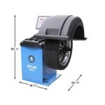Atlas TC229 Tire Changer + WB49-2 Wheel Balancer Combo Package - Image 12