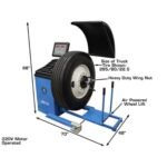 Atlas WBT-210 Heavy Duty Truck Wheel Balancer - Image 4