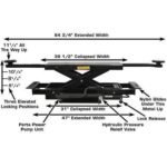 Atlas PRO8000EXT-L 4 Post Lift + RJ35 Sliding Jacks Combo - Image 22