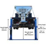 Atlas BP12000X 12,000 lb Baseplate 2 Post Lift - Image 4