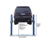 Atlas BP8000 8,000 lb Baseplate 2 Post Lift - Image 6