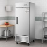 27"W Single Solid Door Reach-In Refrigerator 19 cu. ft. Commercial Refrigerator - Image 3