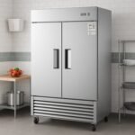 54"W Commercial Refrigerator 42 cu. ft. 2 Solid Door Reach-In Refrigerator - Image 3