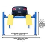 Atlas 414 14,000 lb Commercial 4-Post Lift - Image 4