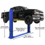 Atlas Platinum PVL9BP ALI Certified 9,000 lb Baseplate 2 Post Lift - Image 3