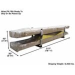 Atlas PX16A Scissor Alignment Lift and RJ8 Rolling Jack Combo - Image 13