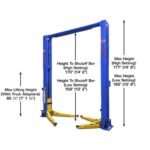 Atlas Platinum PVL12 ALI Certified 12,000 lb Overhead 2 Post Lift - Image 4