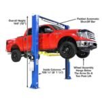 Atlas PRO-9D 9,000 lb Overhead 2-Post Lift - Image 2