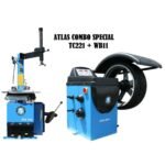 Atlas TC221 Tire Changer + WB11 Economy Wheel Balancer Combo Package - Image 2