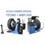 Atlas TTC301 Truck Tire Changer + WBT-210 Heavy Duty Wheel Balancer Combo - Image 2