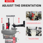 Katool KT-T855 Vertical Press Tire Changer Machine - Image 2