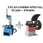Atlas TC229 Tire Changer + PWB50 Wheel Balancer Combo Package - Image 2