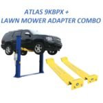 Atlas 9KBPX 9,000 lb Baseplate 2 Post Lift w/ LMA Combo - Image 2