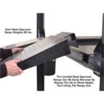 Atlas PRO8000EXT-L 4 Post Lift + RJ35 Sliding Jacks Combo - Image 8