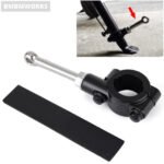 0-23MM Kickstand Nose Motorcycle Side Stand Extension Kit Foot Pedal Assistant - Image 2