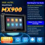 Autel MaxiCheck MX900 OBD2 All System Diagnostic Scanner(US Ver)  – 5-Year Update Version Now Available - Image 3
