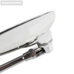 1 Pair Chrome Motorcycle Mirror Motorbike Rearview Mirror YAMAHA Vmax Virago 535 - Image 3