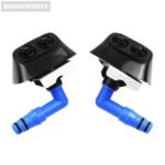 1 Pair Front Right Bumper Headlight Washer Sprayer Nozzle Jet Saab 9-3 2003-2012 - Image 2