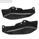 1 Pair Heat Shield Mid-Frame Air Deflector Trim Harley Touring Electra Street - Image 5