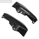 1 Pair Heat Shield Mid-Frame Air Deflector Trim Harley Touring Electra Street - Image 4