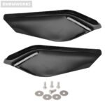 1 Pair Heat Shield Mid-Frame Air Deflector Trim Harley Touring Electra Street - Image 2