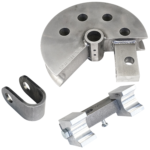 1.75" Round Tube Dies - 180°, 5.5 inch CLR