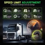 ANCEL HD210 Heavy Duty Truck Scanner for Volvo Speed Limit & Idle Reset Tool - Image 12