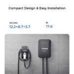 TOPDON PulseQ Level 2 EV Charger 40A 240V with App Control | NEMA 14-50 Plug, SAE J1772 Type 1 | Smart WiFi Home EV Charging Station | UL & Energy Star Certified | 3-Year Warranty - Image 5