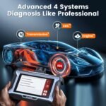 ANCEL DS100 OBD2 Scanner ABS SRS Engine TCM Code Reader with 7 Reset Services - Image 14