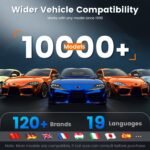 ANCEL DS100 OBD2 Scanner ABS SRS Engine TCM Code Reader with 7 Reset Services - Image 12