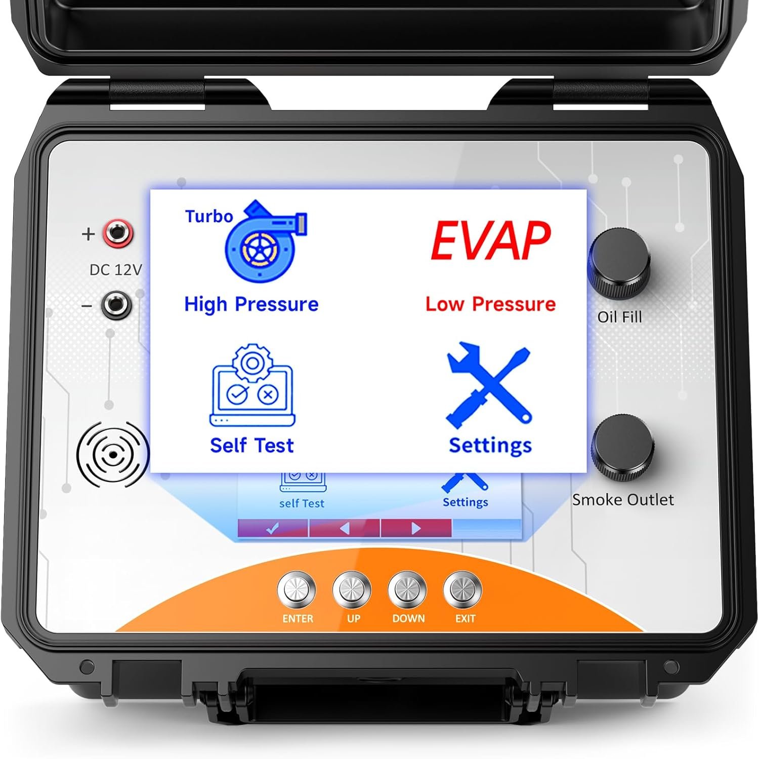 ANCEL L8000 EVAP Turbo Smoke Machine Dual Mode Leak Tester Diagnostic Tool - Image 17