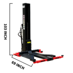 Katool 7,000lb Single Post Lift SKU KT-SPL 700 - Image 17