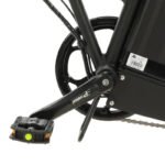 Ecotric 48V Portable and Folding Fat Ebike with LCD Display - Matt Black - Image 9