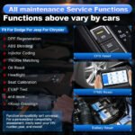 XTOOL IP500 Automotive Scanner For Chrysler/Jeep/Dodge Auto OBD2 Scan Tool FCA AutoAuth - Image 15