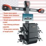 V89 Wheel Alignment Machine 3D Tire Aligner System Brand New