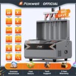 Foxwell JT400 GDI/EFI/FSI Fuel Injector Cleaner Machine – 4-Cylinder Heated Ultrasonic Tester - Image 4