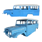 Toyota Land Cruiser FJ45V / FJ47 Troopy Complete Metal Body Shell – OEM-Style Steel Restoration Assembly