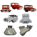 Toyota Land Cruiser 40 Series (FJ40/BJ40) Complete Steel Body Assembly – Primer-Ready - Image 6