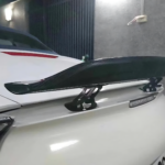Porsche Cayman 981 (2013–2016) Carbon Fiber Rear Wing – Wet Carbon Trunk Lip Spoiler Upgrade