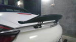 Porsche Cayman 981 (2013–2016) Carbon Fiber Rear Wing – Wet Carbon Trunk Lip Spoiler Upgrade