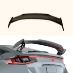 Red Carbon Fiber MD-Style Rear Spoiler Wing for Honda Civic Type R FL5 (2022+) – Aggressive Performance Look