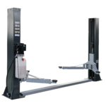 3000kg / 6600lb 2-Post Hydraulic Car Lift | Dual Cylinder | 74.8in Lift Height | CE Certified