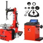 2.0 HP 806B 70D Tire Changer Wheel Balancer Machine Combo Rim Clamp 14"-28"