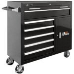 Homak | 41" H2Pro 6 Drawer with 2 Drawer Comp Roller Cabinet