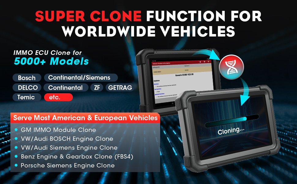 LAUNCH X431 IMMO ELITE ECU Module Cloning